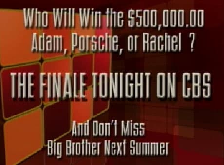 Big Brother 13 Finale Tonight!  Big Brother 14 Next Summer!