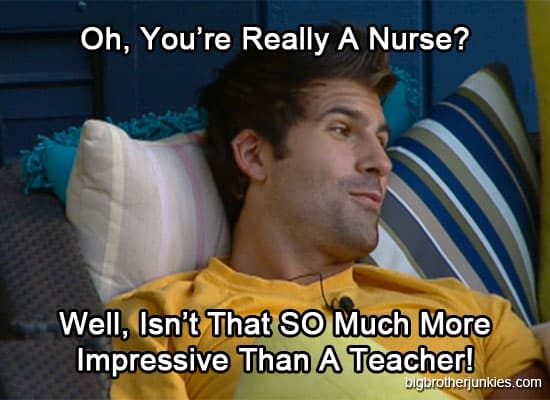 Big Brother 14 – Danielle Finally Tells Shane About Her Job