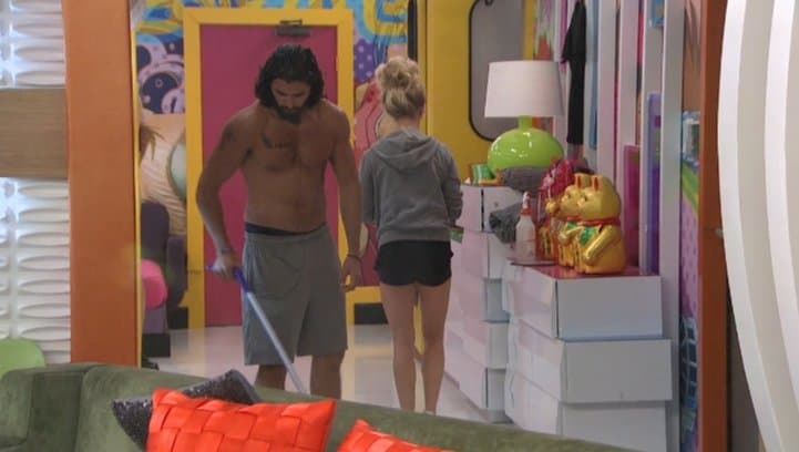Cleaning Day In The Big Brother House; Tuesday Feed Updates