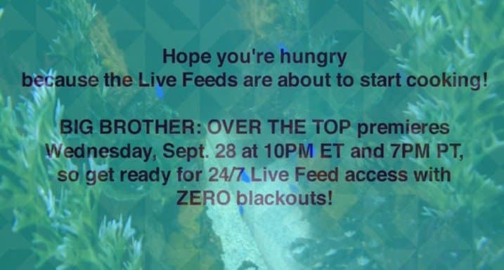 Big Brother: Over the Top Live Whatever Thread