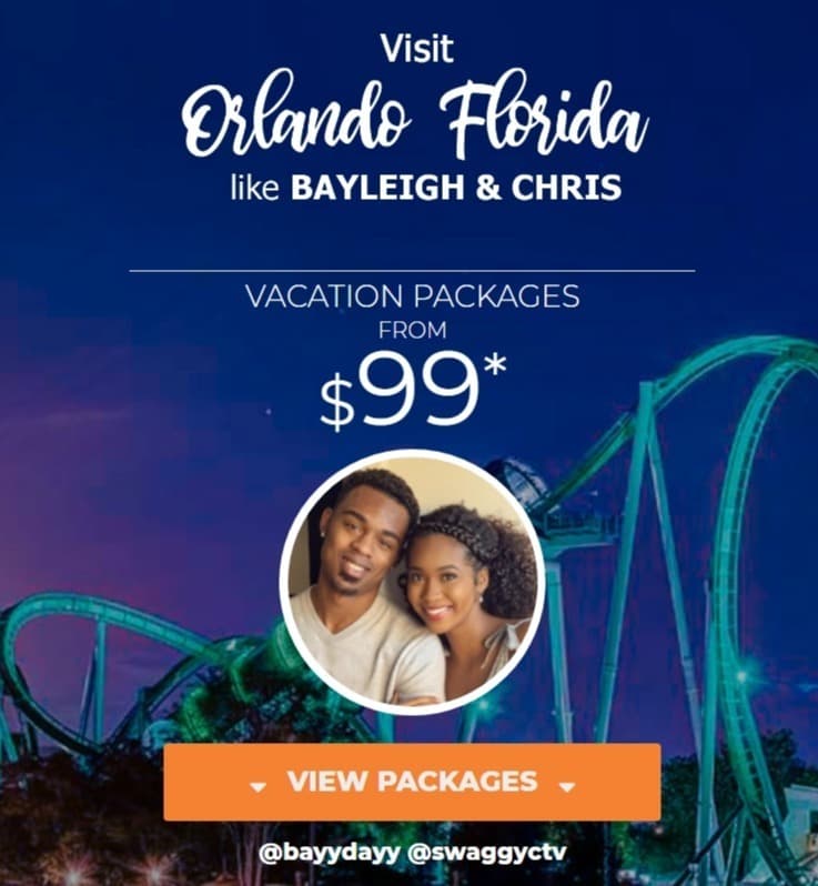 Swaggy and Bayleigh Re-Emerge – To Promote A Timeshare