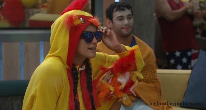 Big Brother 21 – Sunday Night Feed Updates