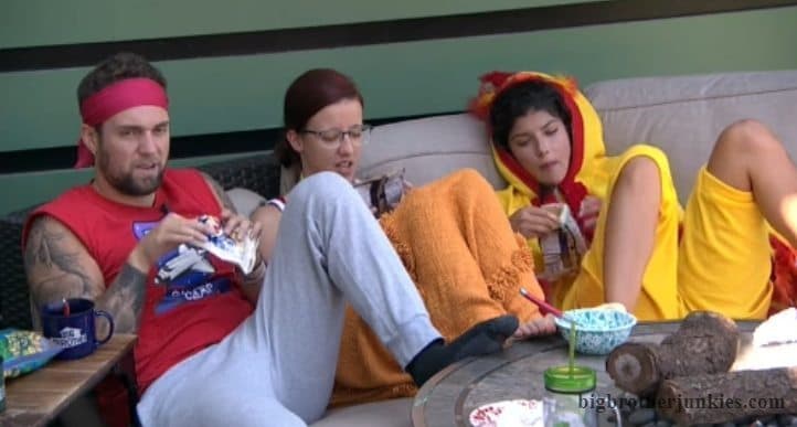 Big Brother 21 – Monday Afternoon Feed Updates