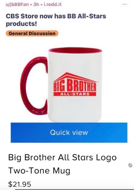 CBS Released All-Star Merchandise In Their Store