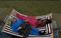 Izzy and Meme in the Hammock