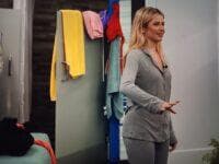 Fun fact: Leah wears a new matching PJ set every night!