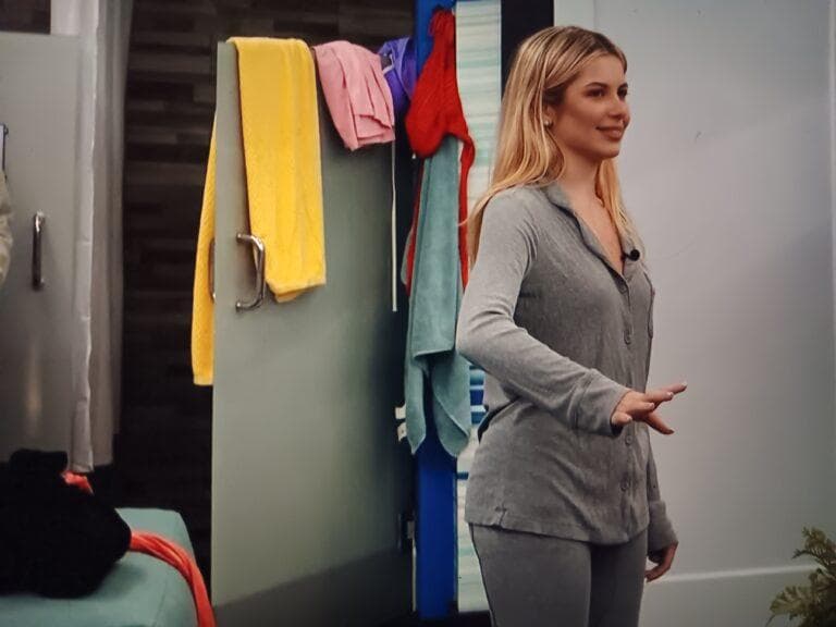 Fun fact: Leah wears a new matching PJ set every night!