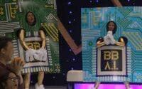 A mascot costume during the HOH challenge was part of Chelsie’s and Cedric’s downgrade.