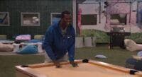 They are now playing air hockey with pool balls