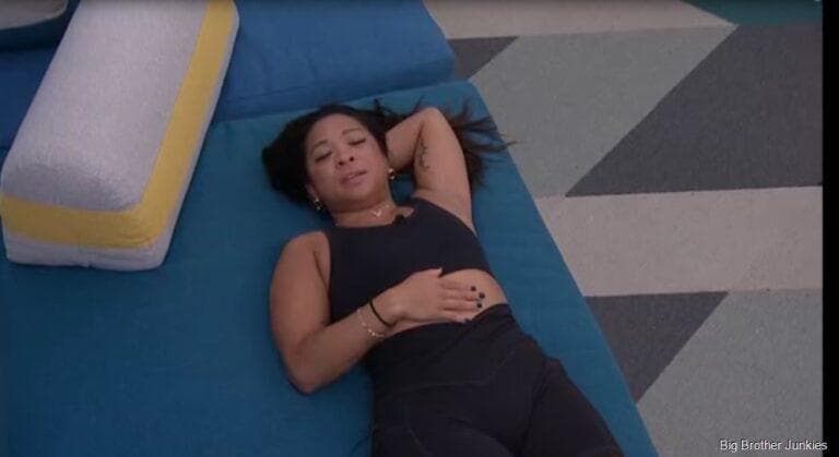 Rubina has been laying in different spots around the house while Chelsie is listening to music