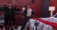 I stepped out and came back to Jimmy and Morgan dancing