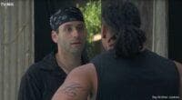 So feeds return to Keanu and Jimmy talking calmly and says him wearing a snake necklace is gold  (meaning hilarious)