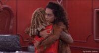 Feeds return to Morgan and Mickey hugging