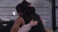 They hug it out
