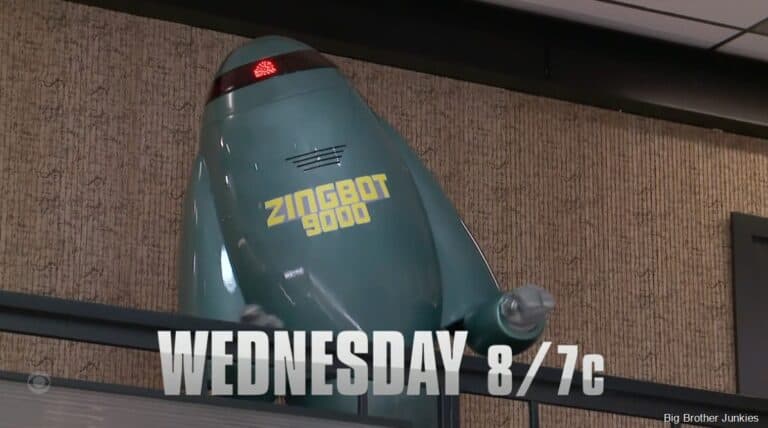 Zingbot this week plus double eviction on Thursday