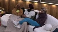 Jag in the living room talking about the special olypics and the different progrms he has supported