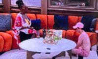 Cirie to Cory in HOH. Cirie is trying to casually invite him into the Bye Bye B’s