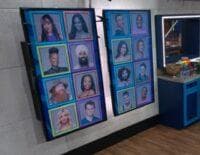 Izzy next to Cameron on the memory wall haha