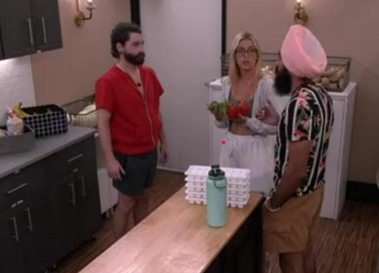 Reilly, Cameron, and Jag continue talking about how Luke is faking being dumb