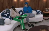 Jared to Izzy- Cory wants to nomiate Bowie and Red to backdoor Hisam