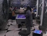 Izzy versus Cirie in Bumper Pool