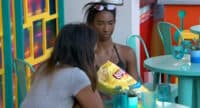 It takes being on the block for her to finally talk to Taylor