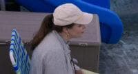 Britt practicing her conversation with Indy