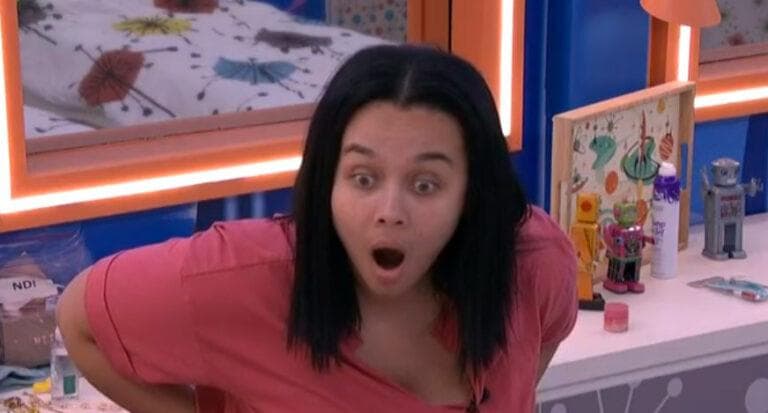 Meditation is over.  Jasmine goes to speak with Nicole