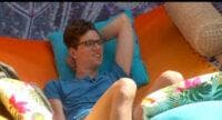 Michael talking with Monte outside