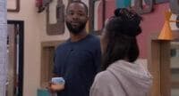 Taylor telling Britt how Jasmine asked not to go on the block because it’s her birthday week