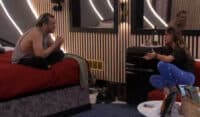 Paloma finally talking to Daniel in the HoH room