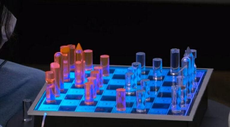 I would be so annoyed if I had to spend a summer in the house and they gave me this chess board