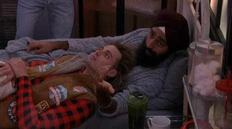 Cam had a super long conversation with Jag in the HoH room
