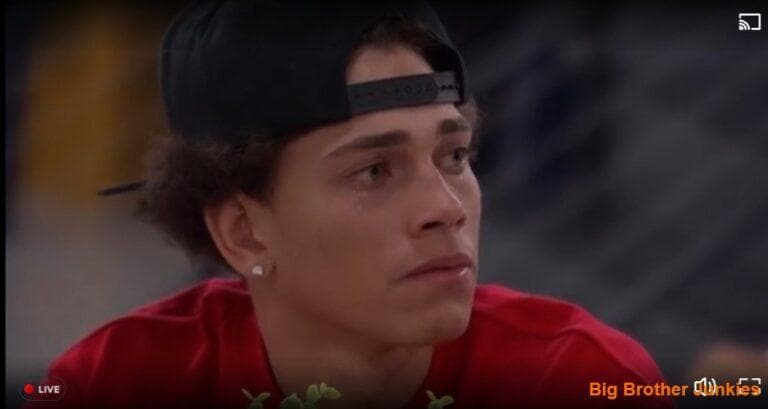 So while Angela was ranting and said that, Cedric really thought she was about to lecture him so he starts tearing up