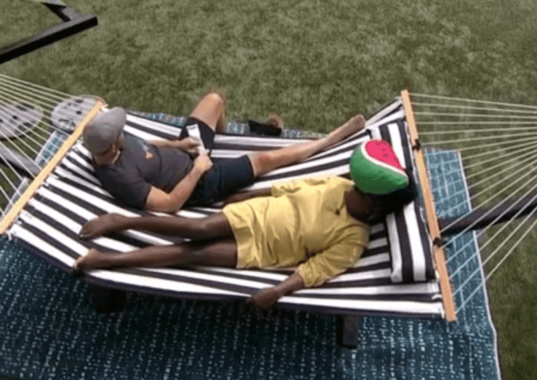 Felicia told Hisam that she may nomiate Blue instead of Matt