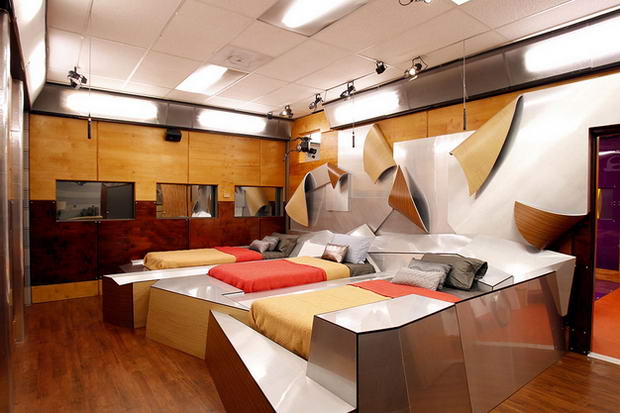 Big Brother 13 futuristic bedroom