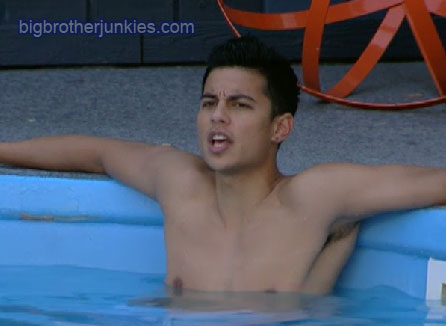 big brother 13 dominic in the pool