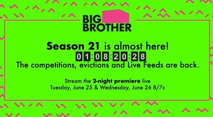 Sneak Peak At The Big Brother Live Feeds Today At 5 ET!